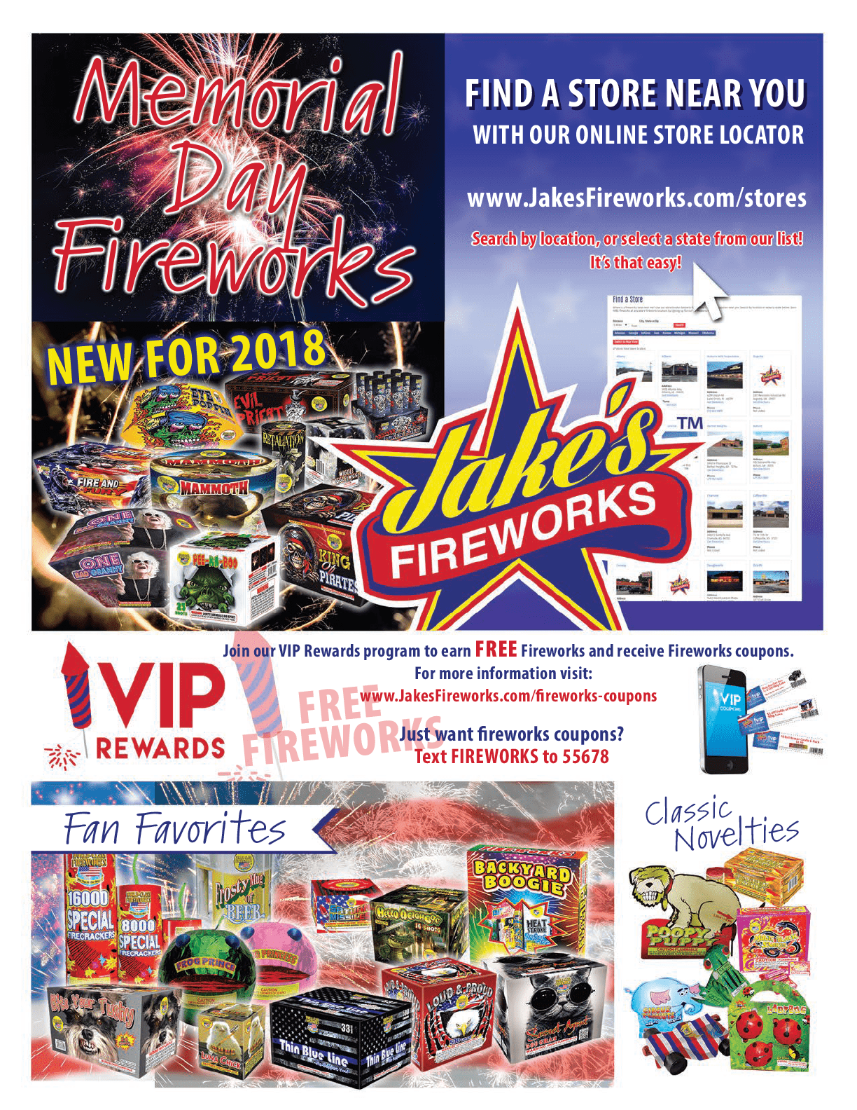 fireworks coupons Memorial Weekend