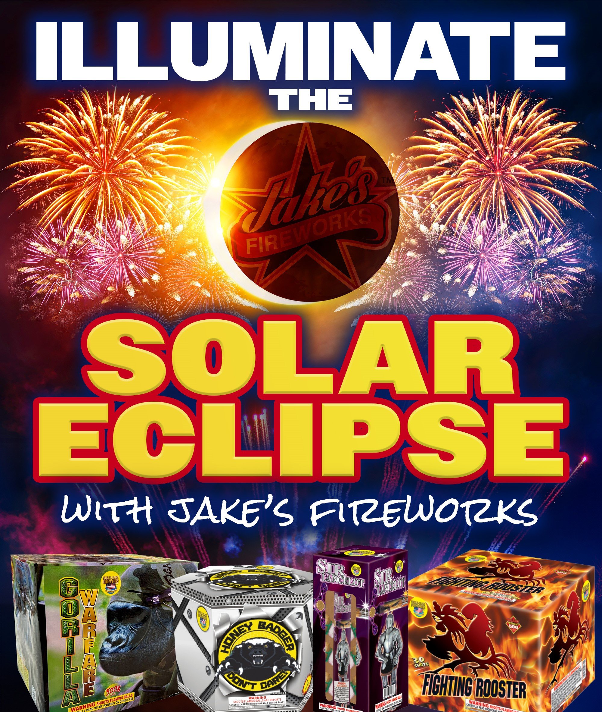 Solar Eclipse Sale - 50% Off Any One Item