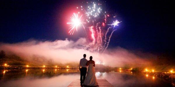 Light Up Your July Wedding With Fireworks