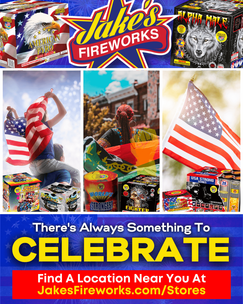 Father's Day and Juneteenth Firework Coupons - Celebrate World Class Dads