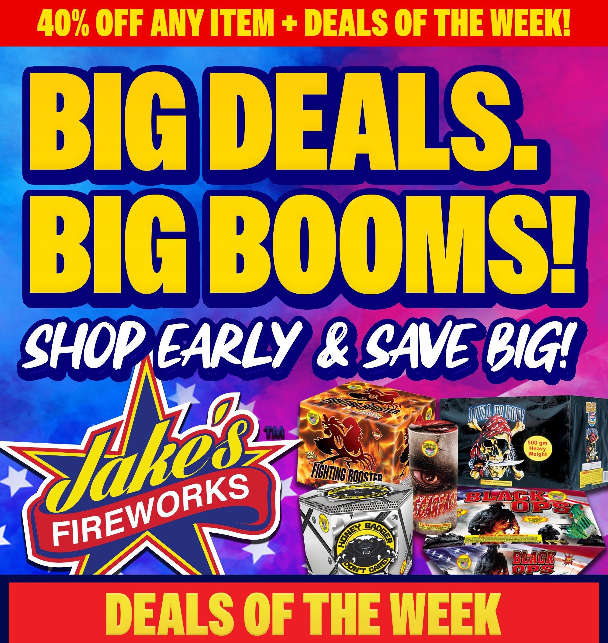 Daily Deals - Week of 06/03 - Shop at Jake's and Save