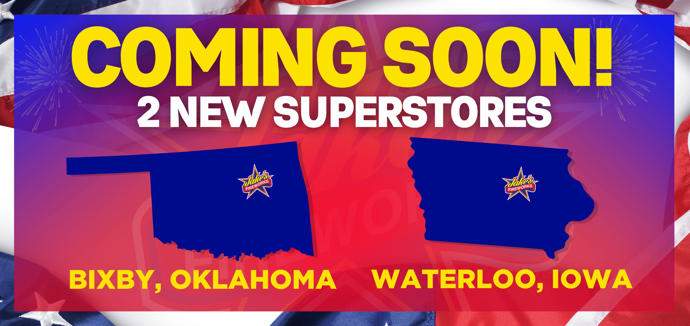 New Firework Superstores Coming Soon